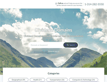 Tablet Screenshot of dividenddomains.com